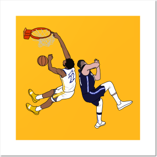 wiggins and poster dunk Posters and Art
